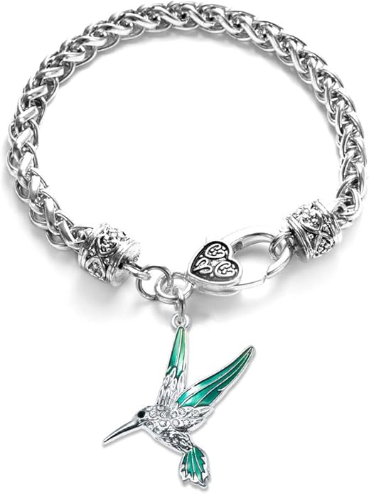 Inspired Silver - Silver Customized Charm Bracelet with Cubic Zirconia Jewelry