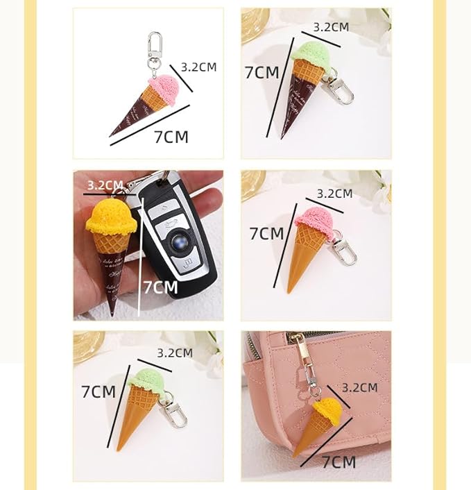 HSYHERE Men Women Creative Interesting Novelty Stylish Mini Simulated Food Orange Shrimp Keychain Key-ring Pendant