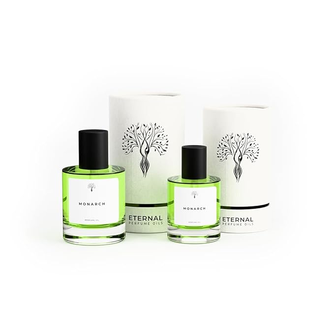 Eternal perfume oils Monarch Perfume for men Inspired by 1 Milli0n Eau De Parfum Long Lasting Perfume Unisex Perfumes for Women 1.69 FL Oz with 1 FL Oz Designer Perfumes (Pack of 2)