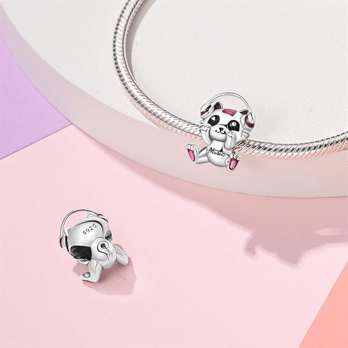 Pandach Animal Charm Bead fits Charms Bracelets for Woman-925 Sterling Silver Dangle Pendant Bead,Jewelry Beads Gifts for Women Bracelet&Necklace