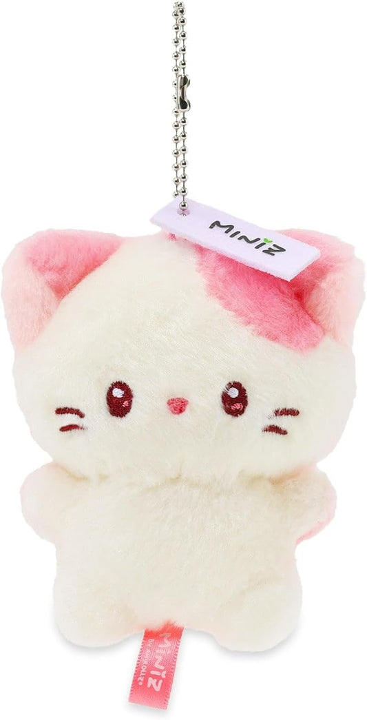 Anirollz Miniz Plush Charm Cute Stuffed Animal Keychain Kawaii Mini Bag Accessory Collectible Pocket Toy for Kids & Adults