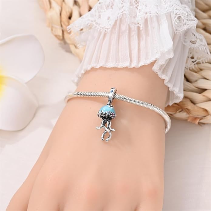 Pandach Animal Charm Bead fits Charms Bracelets for Woman-925 Sterling Silver Dangle Pendant Bead,Jewelry Beads Gifts for Women Bracelet&Necklace