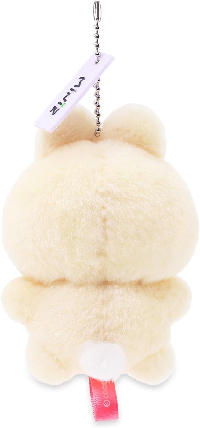Anirollz Miniz Plush Charm Cute Stuffed Animal Keychain Kawaii Mini Bag Accessory Collectible Pocket Toy for Kids & Adults