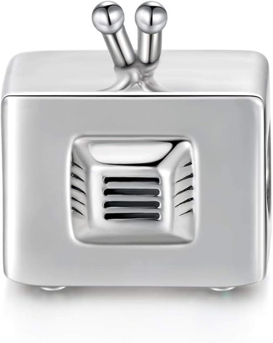 LONAGO 925 Sterling Silver Personalized Photo Charm Fit Snake Bracelet Necklace Customized Image Picture Bead for Women