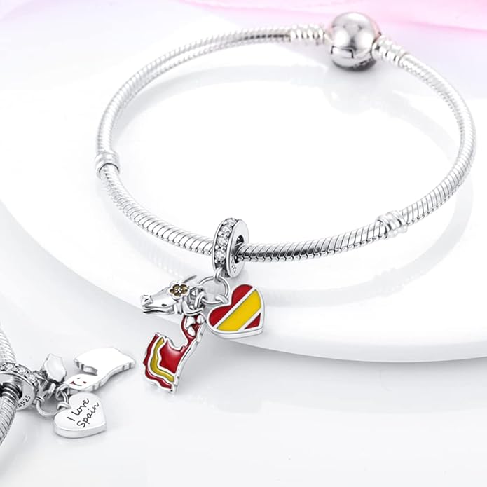 Pandach Animal Charm Bead fits Charms Bracelets for Woman-925 Sterling Silver Dangle Pendant Bead,Jewelry Beads Gifts for Women Bracelet&Necklace