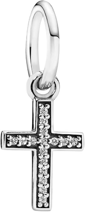 Hamsa Hand Dragon Bible Cross Prayer Charm 925 Sterling Silver Charms Fits Women's Charm Bracelet and Necklace Bead Charms Jewelry Gifts for Sister Friend