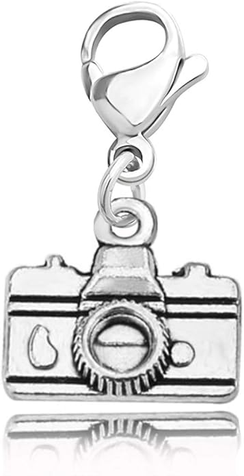 CHOORO Camera Charm Camera lovers Gift Photography Zipper Pull Jewelry Photographer Gift Photographic Charm