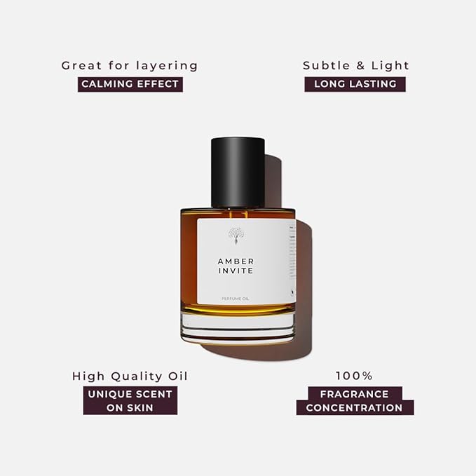 Eternal perfume oils Amber Invite Perfumes for women inspired by TF Amber Intrigue Womens Perfume Long Lasting Eau De Parfum 1.69 FL Oz with 1 FL Oz Designer Perfume Oil for women (Pack of 2)