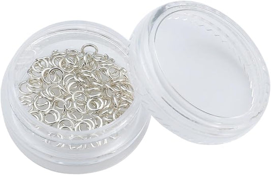 925 Sterling Silver Jump Rings 0.6x3.5mm 100pcs for Jewelry Making Findings