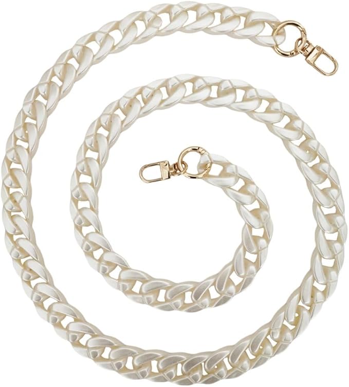 Acrylic Resin Chain Strap for Purse,Replacement Bag Chain Strap,Handbag DIY Accessories