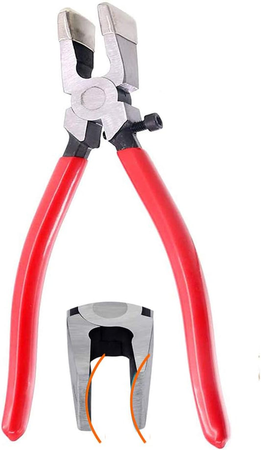 Key Fob Pliers Tool Glasses Running Pliers Nippers with Rubber Tips for Key Fob Hardware Install