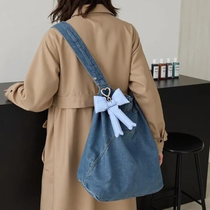 Pink Bow Keychain Bag Charms Y2K Bowknot Plaid Keychains Coquette Aesthetic Purse Handbag Backpacks Charms