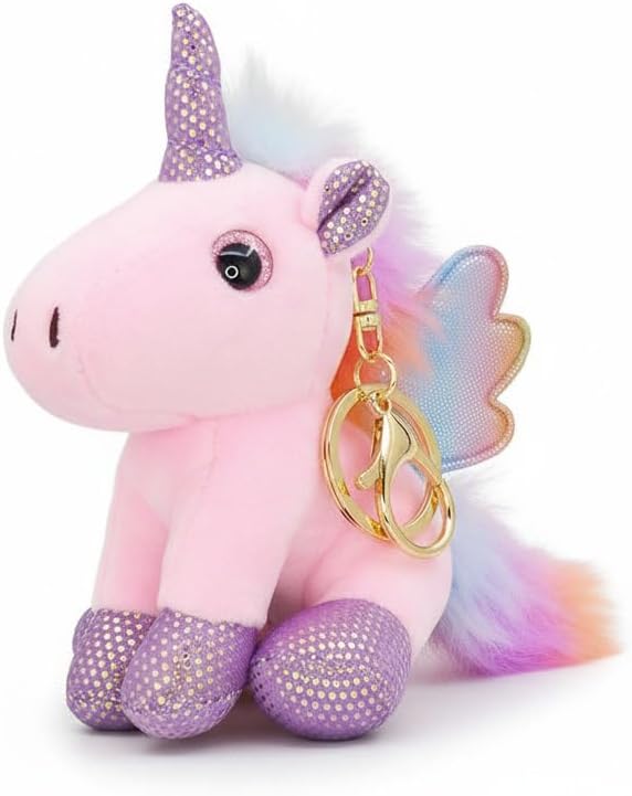 Cute Plush Keychain, Car Pendant, Bag Purse Backpack Charm Accessory, Gift for Girls Women