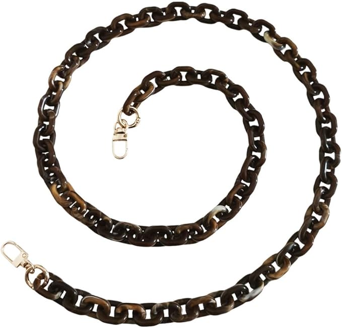 Acrylic Resin Chain Strap for Purse,Replacement Bag Chain Strap,Handbag DIY Accessories