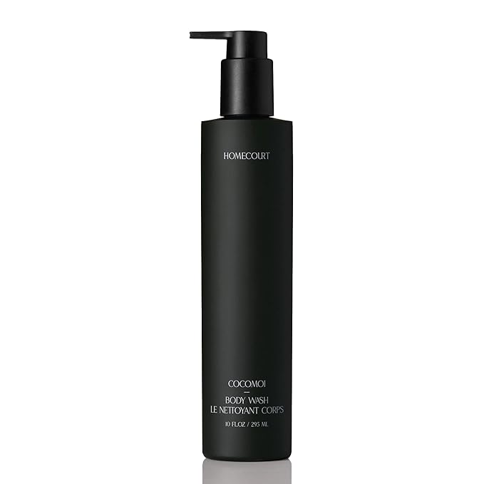 Homecourt Body Wash, Bath & Shower Gel Cleanser for Hydrating Skin, Made with Warm Coconut, Cedarwood & Sweet Cardamom Scent, Cocomoi, 10 fl oz