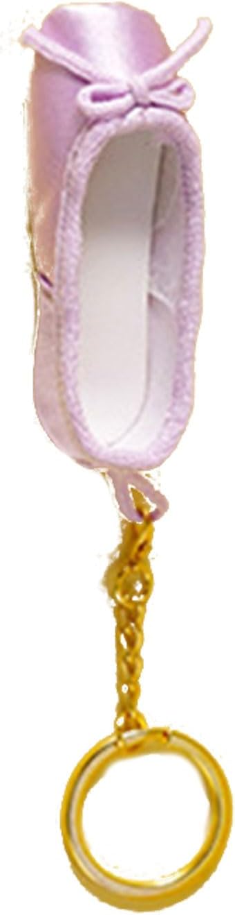 Appuivbt Ballet Shoe Keychain - Dance Keys Holder, Backpack Pendant Charm for Bags