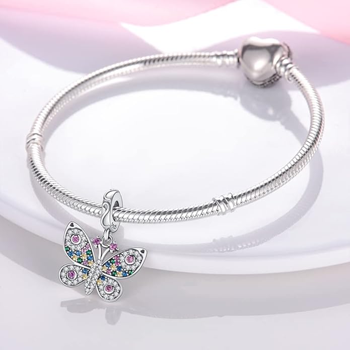 Pandach Animal Charm Bead fits Charms Bracelets for Woman-925 Sterling Silver Dangle Pendant Bead,Jewelry Beads Gifts for Women Bracelet&Necklace