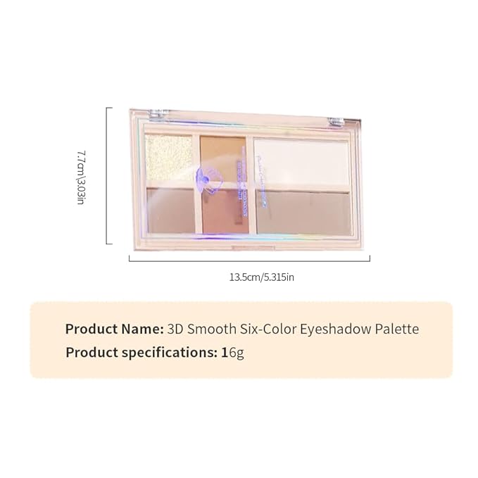 Eyeshadow Palette, Soft Matte & Romantic Shimmer, High Pigment, Smooth Texture, Easy to Blend, No Fallout, Can Be Used, Eyelids, and Nose for a More Radiant, Clear, and Flawless Finish-3#
