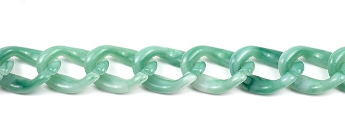 17.7"/45cm Fashion Shoulder Bag Strap Handbag Chain Strap for DIY Accessories & Bag Replacement, Green