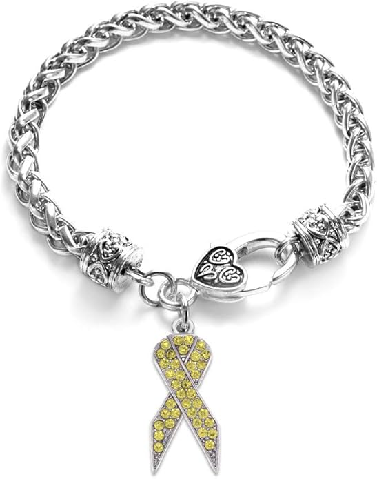 Inspired Silver - Silver Customized Charm Bracelet with Cubic Zirconia Jewelry