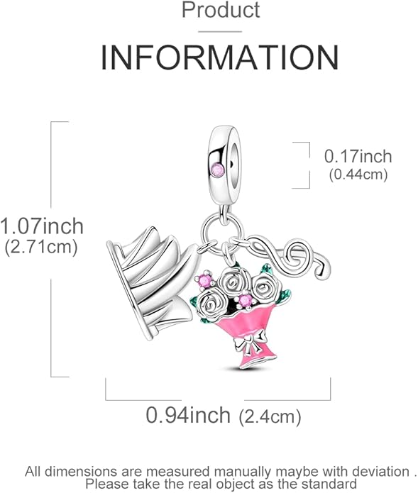 NARMO Charms for Bracelets 925 Sterling Silver Star Dangle Charms Car Keys Lipstick Dangle Charm Beads for Women Bracelets Necklace