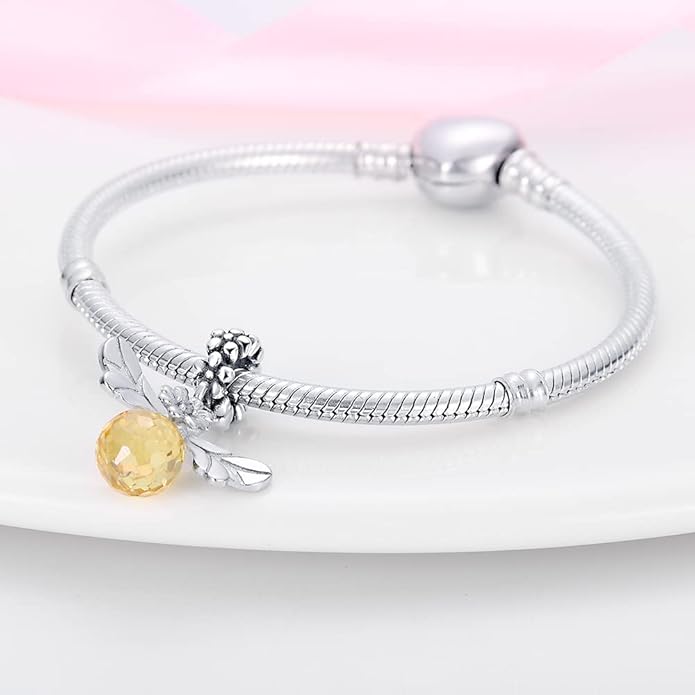 Pandach Animal Charm Bead fits Charms Bracelets for Woman-925 Sterling Silver Dangle Pendant Bead,Jewelry Beads Gifts for Women Bracelet&Necklace
