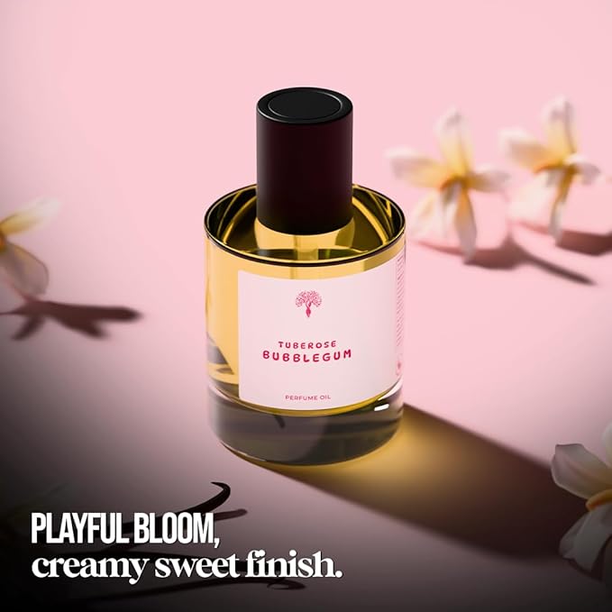 Eternal perfume oils Tuberose Bubblegum perfumes for Women Eau De Perfum Unisex Concentrated Perfumes Alcohol Free womens perfume Long Lasting Designer perfume for men 1 FL Oz