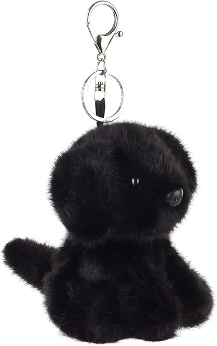 Apricot Lamb Plush Labrador Dog Puppy Stuffed Animal Soft Keychain for Kids Bag, Purse, Backpack, Handbag