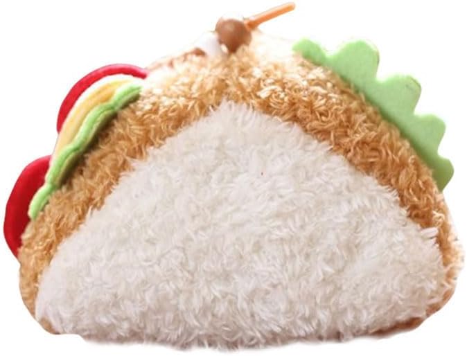 Super Cute Realistic Plush Cherry Cake Sandwich Hamburger Hotdog Bread Keychain Key Ring Bag Charm Pendant