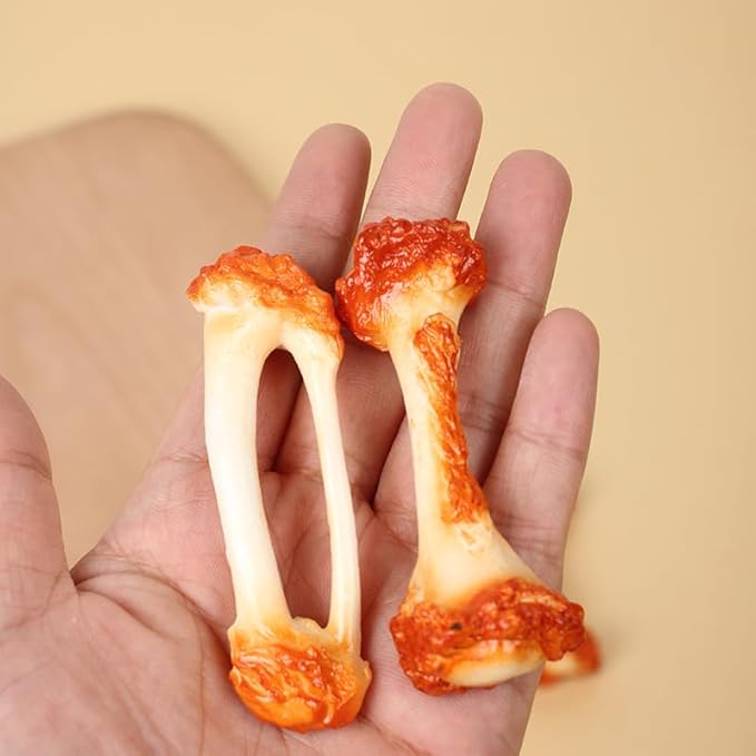 HSYHERE Men Women Creative Interesting Novelty Stylish Mini Simulated Food Orange Shrimp Keychain Key-ring Pendant
