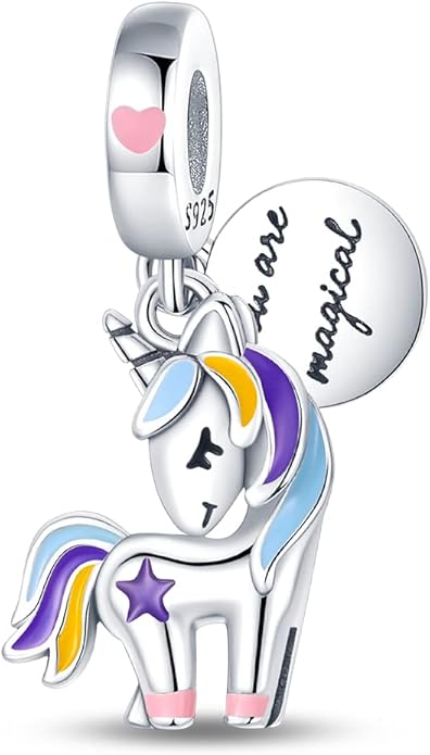 Pandach Animal Charm Bead fits Charms Bracelets for Woman-925 Sterling Silver Dangle Pendant Bead,Jewelry Beads Gifts for Women Bracelet&Necklace