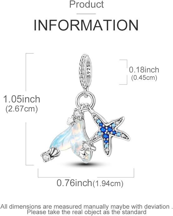 NARMO Charms for Bracelets 925 Sterling Silver Star Dangle Charms Car Keys Lipstick Dangle Charm Beads for Women Bracelets Necklace
