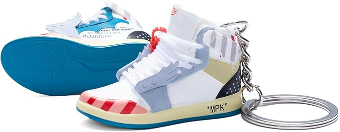 MPK 3D Mini Shoe Keychain,Sneaker Shoe lovers Keychainirthday Birthday Party Mystery Goodie Bag Prizes