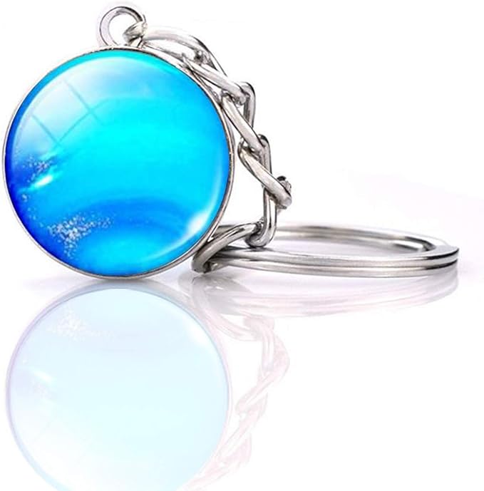 JWPavilion Solar System Planet keychain Accessories Pendant Glow In The Dark