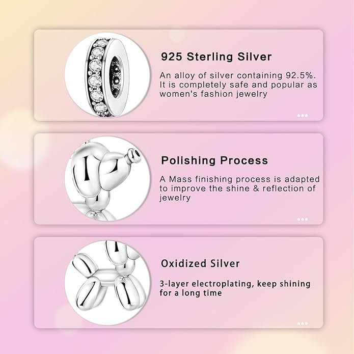 Hamsa Hand Dragon Bible Cross Prayer Charm 925 Sterling Silver Charms Fits Women's Charm Bracelet and Necklace Bead Charms Jewelry Gifts for Sister Friend