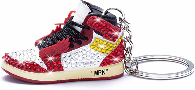 MPK 3D Mini Shoe Keychain,Sneaker Shoe lovers Keychainirthday Birthday Party Mystery Goodie Bag Prizes