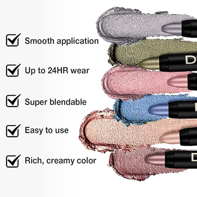 Light Mauve Matte Cream Eye Shadow Stick Makeup for Women, Mauve Matte Eyeliner Pencil Eyeshadow Brightener Stick for Eyes, Waterproof Eyeshadow Applicator Blendable sombras para ojos 71#