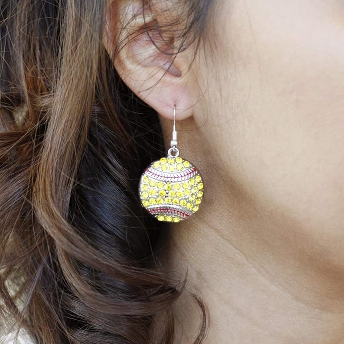 Inspired Silver - Silver Customized Charm French Hook Drop Earrings with Cubic Zirconia Jewelry