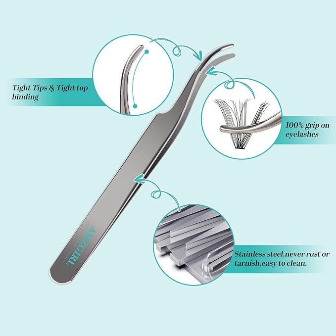 Lash Extension Kit 320Pcs,DIY Individual Lashes Clusters Kit,Lash Bond And Seal,Lash Remover For Eyelashes Extensions,Lash Applicator Tool For False Eyelash Cluster Kit At Home(40D,D-Mix9-16mm Kit)