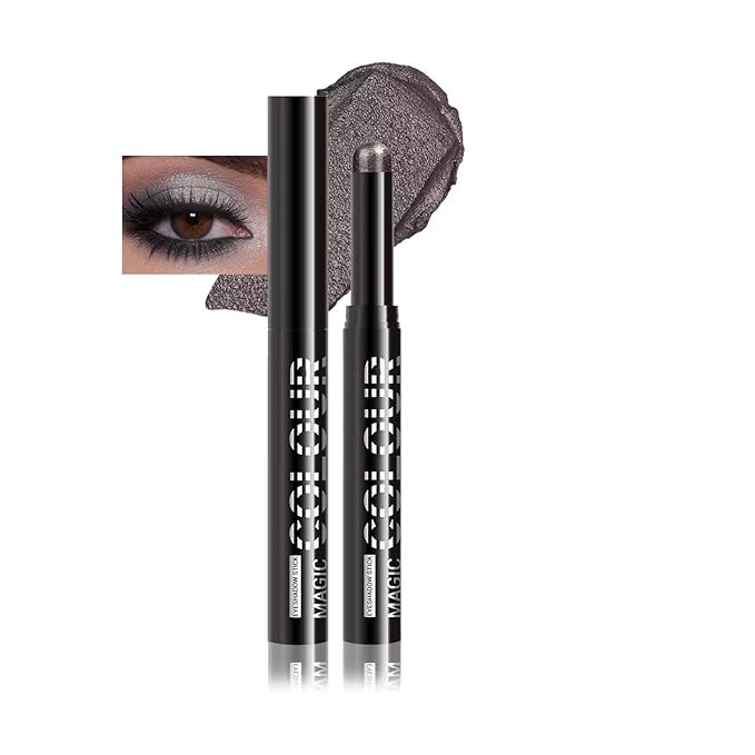 Beginner Approved Shimmer Cream Eye Stick, Waterproof Long-Lasting, Instant Set, Glitter Boosted, Professional for Models, Multiple Shades Available (16#)