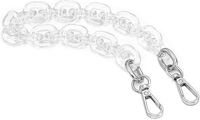 Cute Acrylic Purse Strap Bag Chain Handle Replacement Handbag Crossbody Shoulder Strap Accessory