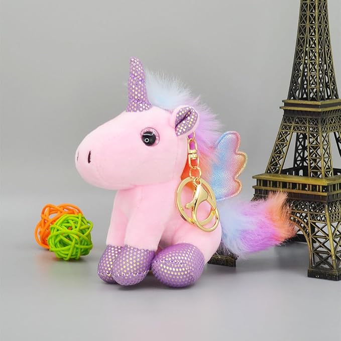 Cute Plush Keychain, Car Pendant, Bag Purse Backpack Charm Accessory, Gift for Girls Women