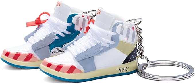 MPK 3D Mini Shoe Keychain,Sneaker Shoe lovers Keychainirthday Birthday Party Mystery Goodie Bag Prizes