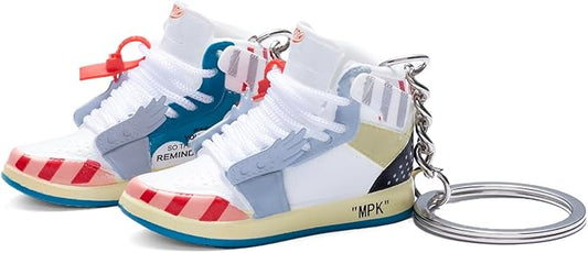 MPK 3D Mini Shoe Keychain,Sneaker Shoe lovers Keychainirthday Birthday Party Mystery Goodie Bag Prizes