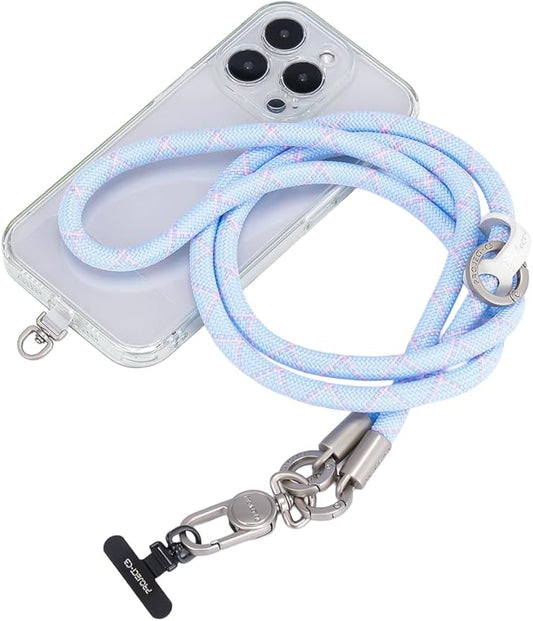 project-cb Phone Lanyard×1,Phone Tether Tab×2, Crossbody Cell Phone Lanyard,Rope Lanyard,Universal Adjustable Phone Strap (SkyBerry-S)