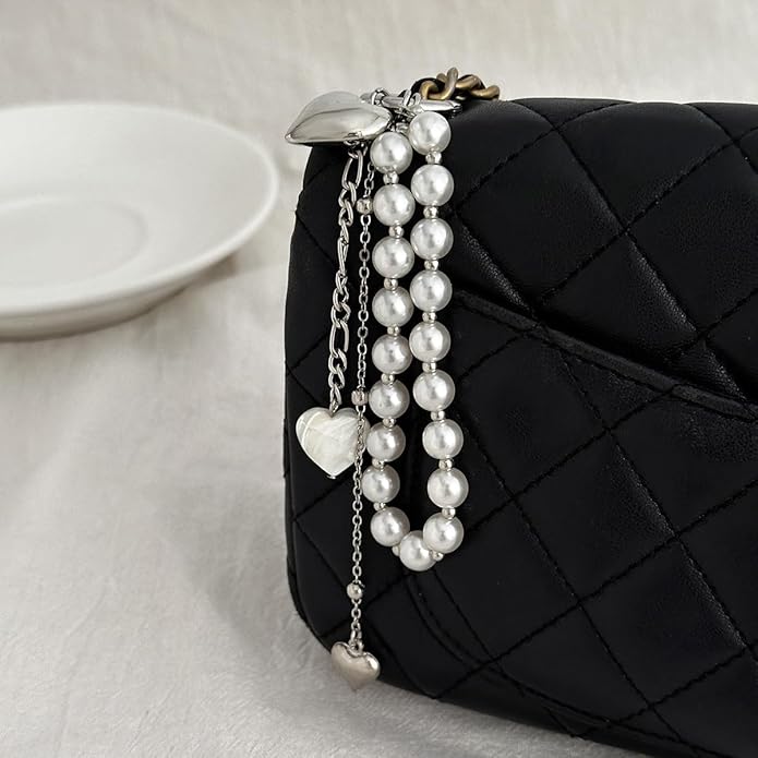 Y2k Heart Cute Aesthetic Kawaii Star Bag Charms for Women Girls Christmas Gift