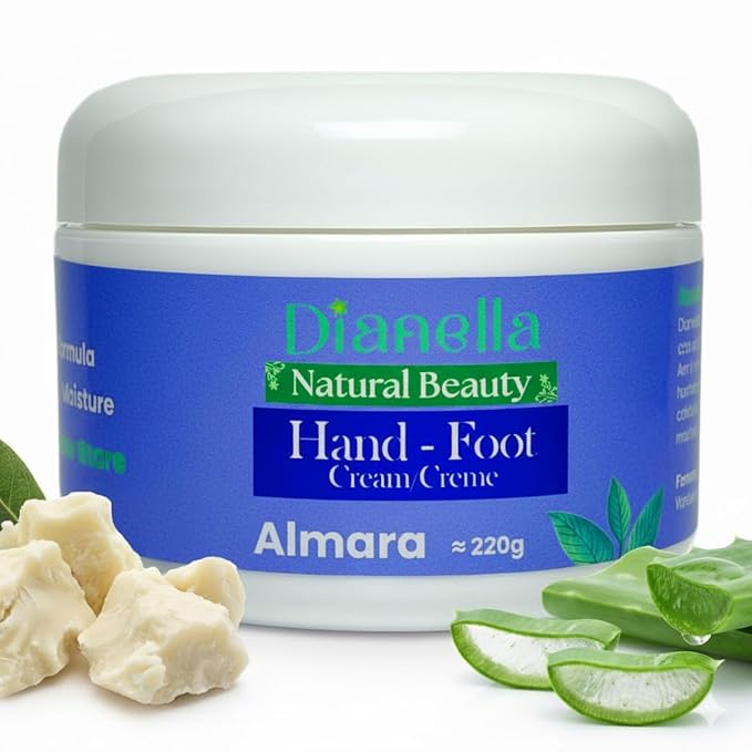 Natural Hand/Foot/Nail Cream. Made with natural and organic ingredients. Moistuizes and nourishes skin. 8oz (Tea Tree)