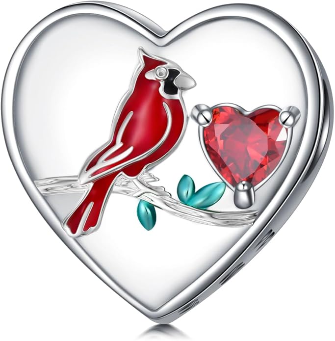 LONAGO 925 Sterling Silver Personalized Photo Charm Fit Compatible for Bracelet Necklace Customized Heart Round Shape Picture Bead