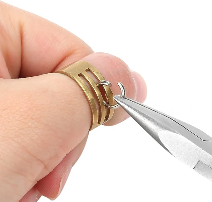 WORKPRO Jewelry Plicers Set, 7-Piece Jewelry Making Tools Kit with Needle Round Nose Plier and Bent Nose Plier Wire Cutter for Jewelry Repair, Beading, Wire Wrapping, Crafts, with Carrying Pouch