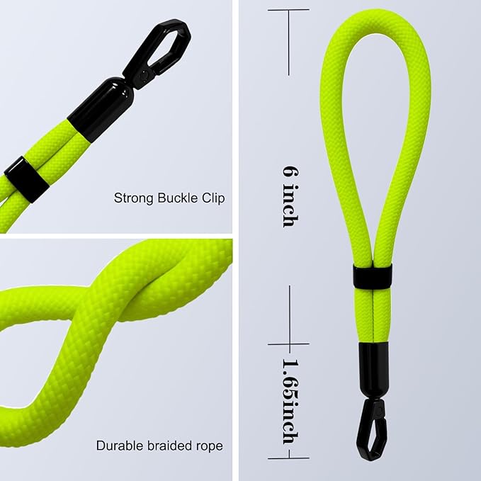 Phone Lanyard, 2 Pack Adjustable Cell Phone Lanyard Hand Phone Wrist Strap with Tether Tabs for Smartphones